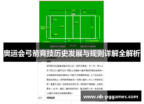 奥运会弓箭竞技历史发展与规则详解全解析